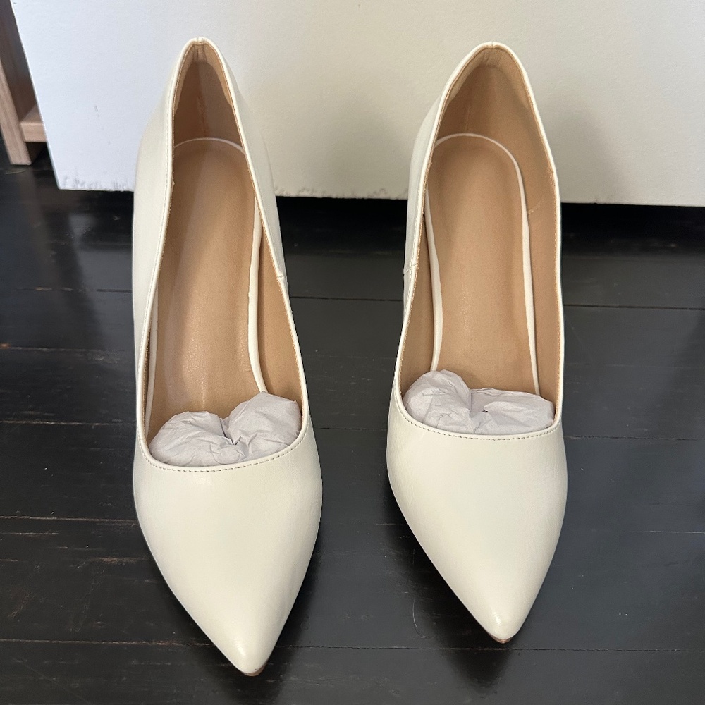 White heels